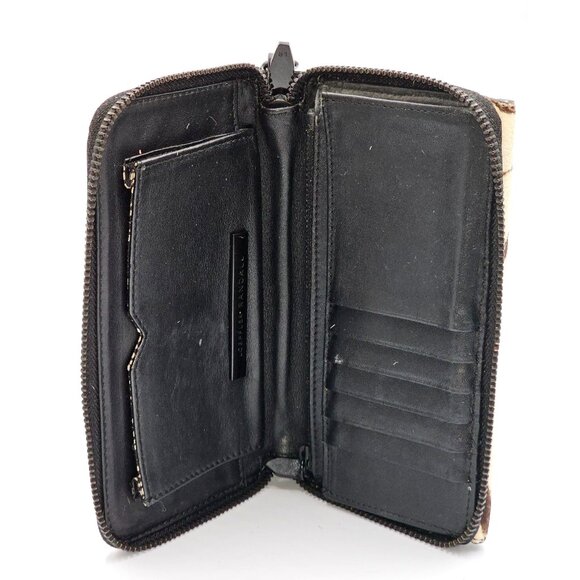 Loeffler Randall Women's Zebra Print Hair Calf Leather Wristlet Clutch 401 - Picture 5 of 14